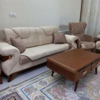 مبلمان کاملا نو با میز و عسلی
