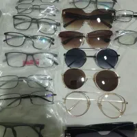 تعداد18عددعینک دودی و مطالعه،13عددساعت ودستبند ست