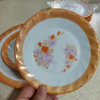 دیس و ۶عدد پیشدستی قدیمی بدون استفاده