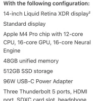مک بوک پرو آکبند 14اینچ رم سفارشی 48گیگ|رایانه همراه|بوشهر, |دیوار