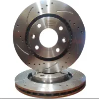 دیسک چرخ جلو زانتیا اسمکو تقویتی سوراخ دار شیاردار