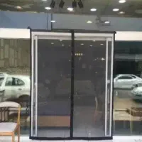 پرده مغناطیسی(مگنتی)توری طلقی نایلون درهمه ابعاد.
