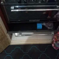 اجاق گاز طرح فر تمام استیل