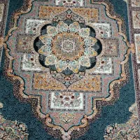 فرش طرح حوض نقره سرمه ای ۱۲۰۰ شانه تراکم ۳۶۰۰|فرش|مشهد, شهرک امام هادی (شهرک غرب)|دیوار