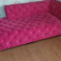 مبل،کاناپه،چسترفول لمسه،سرخابی مخمل لوکس،سفارشی|مبلمان خانگی و میز عسلی|اهواز, کیانپارس |دیوار