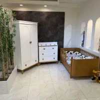 تخت سیسمونی نوزاد چوبی