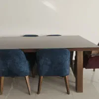 مبل ۷ نفره و میز نهارخوری ۶ نفره|مبلمان خانگی و میز عسلی|پرند, فاز ۱|دیوار