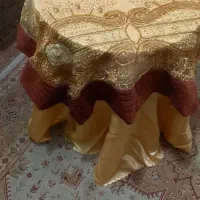 میز خاطره به همراه رومیزی