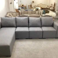 مبل ال طوسی رنگ  تک رنگ