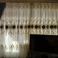 پرده ای تور در حد نو با قیمت مناسب بفروش می رسد.|پرده، رانر، رومیزی|سراب, |دیوار