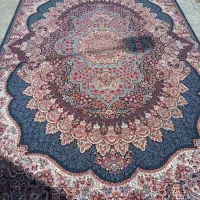 دوتخته فرش ۹متری سورمه ای رنگ