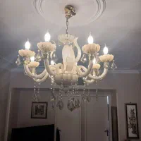 فروش لوستر کریستال ۸ شاخه