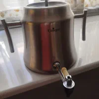 کتری استیل مات یونیک اصلی کف چدن