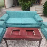 مبل راحتی ۶ نفره|مبلمان خانگی و میز عسلی|زیباکنار, |دیوار