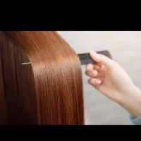 درمان و احیای موهای خشک+اصلاح صورت و ابرو