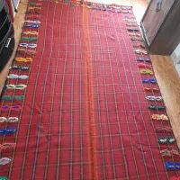 جاجیم قدیمی دست بافت بسیار زیبا|گلیم، جاجیم، گبه|اصفهان, قهجاورستان|دیوار