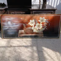 تابلوی آینه ای گل