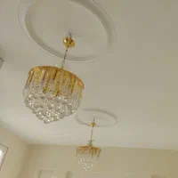 ۳ عدد لوستر کریستالی