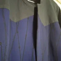 مانتو ژاکارد سرمه ای  و پالتو پشمی دارچینی|لباس|گرگان, |دیوار