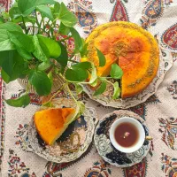 کیک خانگی ونان محلی