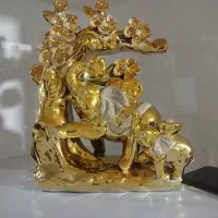 دکوری زیبا و شیک.شکلات خوری.گلدان