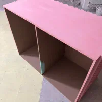 میز و شلف صورتی|کتابخانه، شلف، قفسه‌های دیواری|ری, صفاییه (چشمه علی)|دیوار