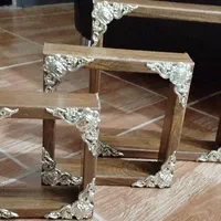 شلف دیواری قهوه ای