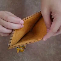 کیف پول چرم طبیعی دست دوز با اشانتیون|کیف، کفش، کمربند|کاشان, بهشتی|دیوار