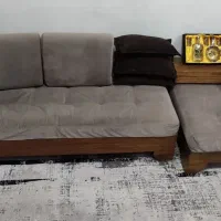 مبل نیم ست چوبی