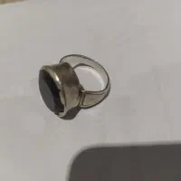 انگشتر کوارتز دودی