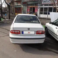 سمند ال ایکس دوگانه ۸۷سفید|خودرو سواری و وانت|شهرضا, |دیوار