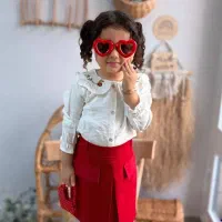 بلوز و دامن و کمربند|کفش و لباس بچه|بناب, |دیوار