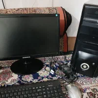 کیس کامپیوتر و مانیتور Led کامل