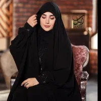 چهار متر و نیم پارچه چادر مشکی ساده