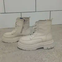 نیم بوت رنگ کرمی|کیف، کفش، کمربند|شهرکرد, |دیوار