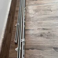 ۲ عدد میل پرده به طول ۳/۵ متر