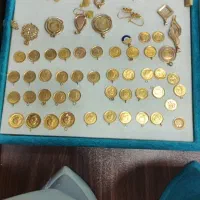 مقداری طلای دست دوم کم کار و صفر