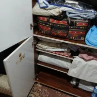 کمد ام دی اف ۲در۱۹۰ رنگ سفید|جاکفشی، کمد، دراور|ری, شهید غیوری (ابن باویه)|دیوار