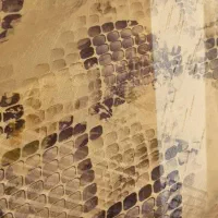 پرده حریر کتان ترک طرح پولک