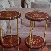 میز تلفن پایه فلزی