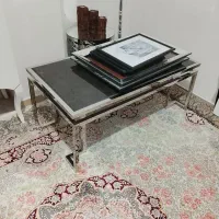 میز جلو مبلی استیل