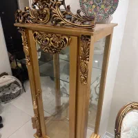 ویترین چوبی دارای سه طبقه شیشه ای|بوفه، ویترین، کنسول|تهران, آهنگ|دیوار