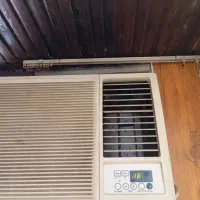 کولر گازی پنجره ای|کولر گازی و فن‌کوئل|رشت, باهنر|دیوار