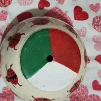 ۳ گلدان سفال اصل پرچمی زیبا قابل استفاده هنری|صنایع دستی و سایر لوازم تزئینی|شاهین‌شهر, عطار|دیوار