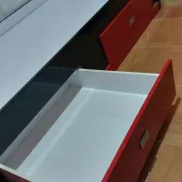 تخت تخت خواب تشک لوازم چوبی  ام دی اف