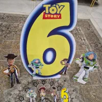 استند تولد عدد ۶ و کارتون داستان اسباب بازی ها