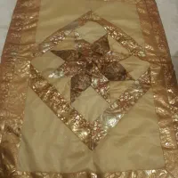 روتختی ساتن دو نفره همراه با رو بالشتی|سرویس روتختی|صومعهسرا, |دیوار