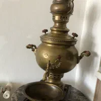 سماور زغالی الوند|کلکسیون اشیاء عتیقه|نوشهر, |دیوار