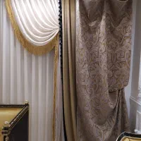 نصاب پرده دوخت پرده انواع چوب پرده گلبهار