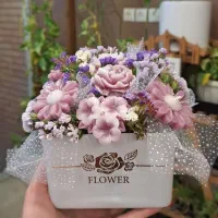 باکس گل شمعی جاودان